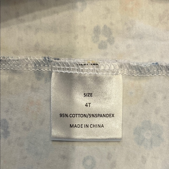 Stitchy Fish Floral Long Sleeve Girl’s Dress Size 4T - Picture 4 of 5